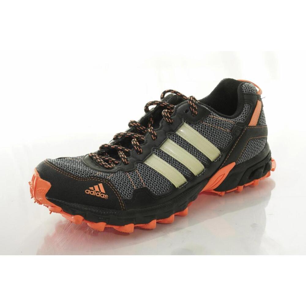 adidas rockadia trail shoes carbon sneakers lace up running hiking women's 8.5